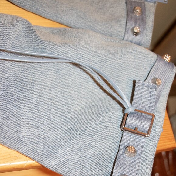 Steve Madden Denim Heels - Picture 9 of 12